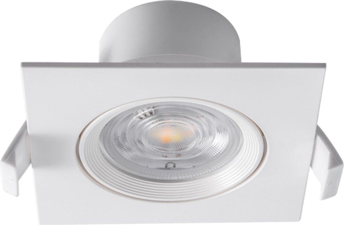 Braytron Inbouwspot LED 7W 670 lumen Vierkant Wit Ø70mm IP20 Verstelbaar