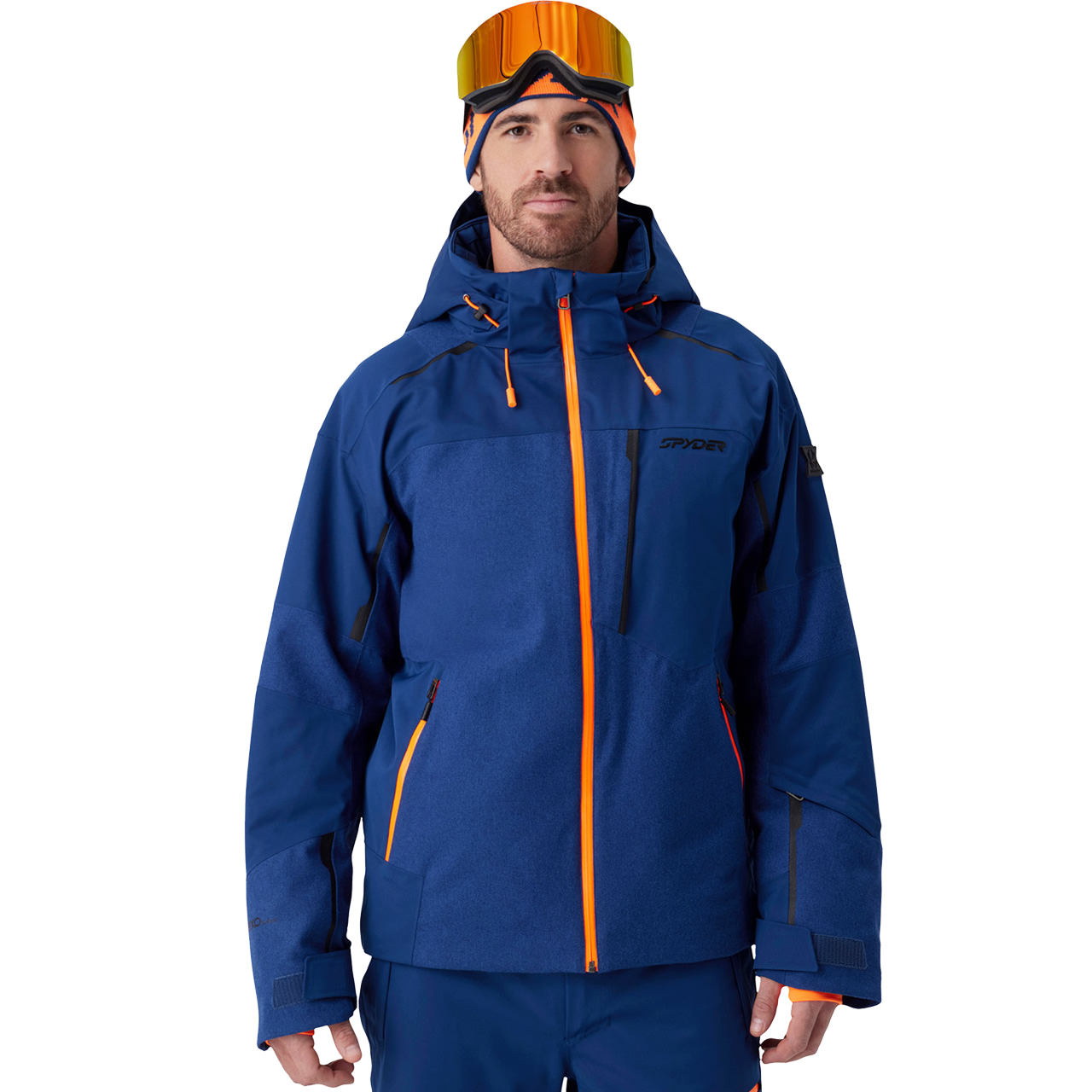 Spyder Herren Skijacke LEADER MELANGE indigo - XL