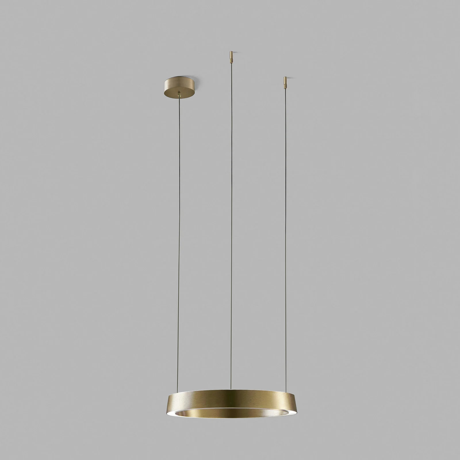 Light-Point Edge Round LED hanglamp - Messing - Ø40 cm