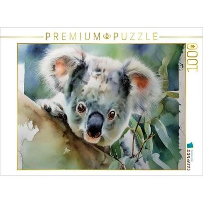 CALVENDO Puzzle Stolzer Koala | 1000 Teile Lege-Größe 64x48cm Foto-Puzzle für glückliche Stunden, Sonstige von , Calvendo Puzzle