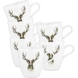 Seltmann, Tasse, Life Nature Hirsch Henkelbecher (400 ml, 6x)