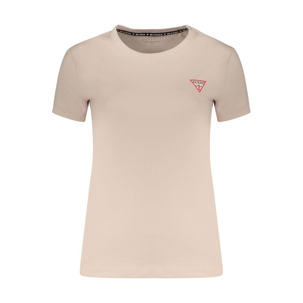 Guess Jeans Rosa Baumwolle Damen T-Shirt