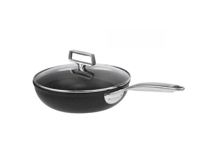Cristel Sauteuse En Aluminium ø28 Cm Revêtement Céramique Ceraliss+ Noir