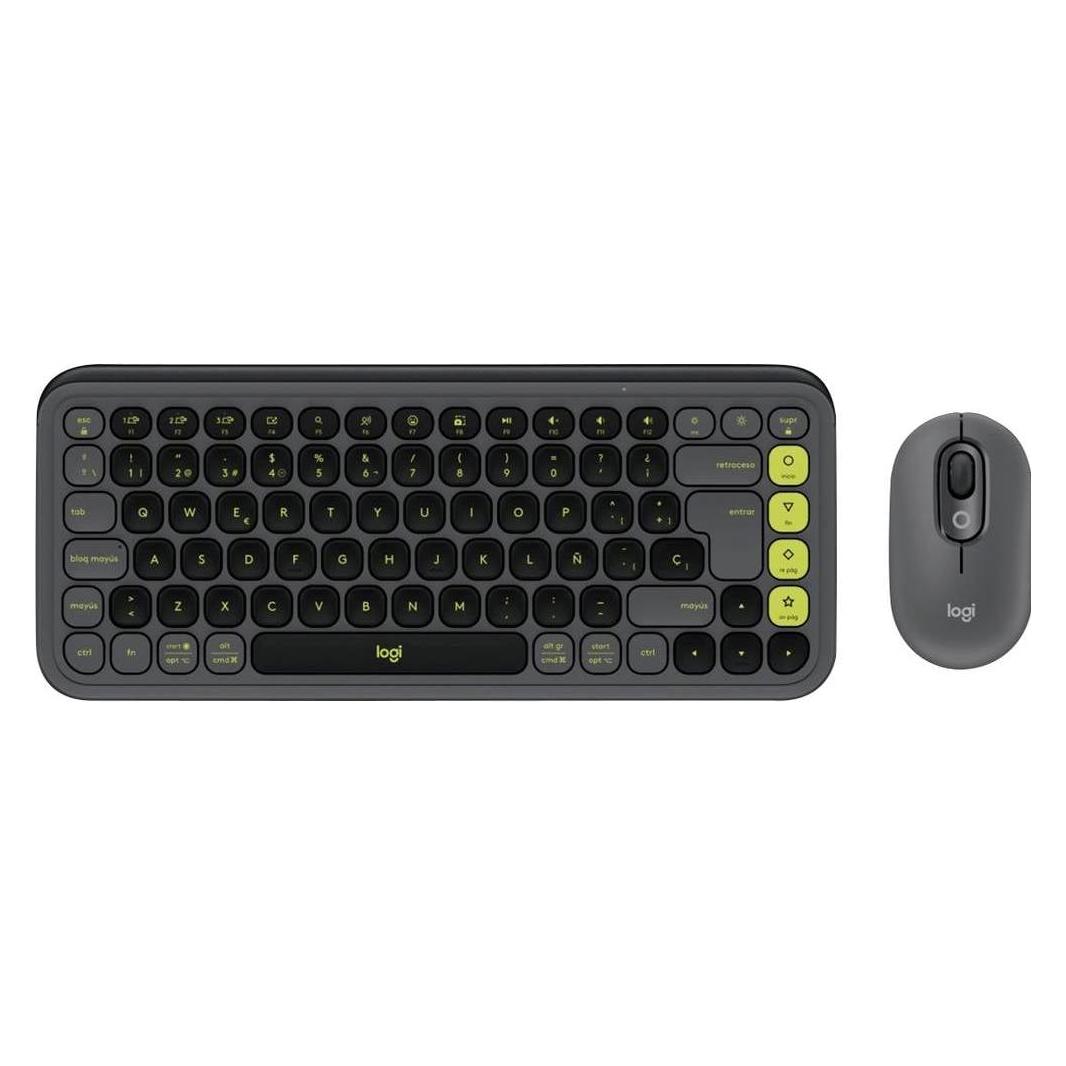 Logitech Pop Icon Combo Mouse And Kb (DE, Kabellos) (920-013106)