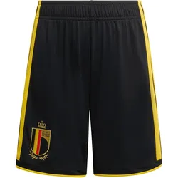adidas RBFA Belgien Heimshorts WM 2026 Kinder JZ5982 - black/bold gold 176