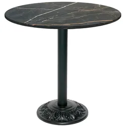 RestooTab - Tisch Versailles Ø70cm Dekor marmor samas