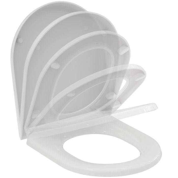 Ideal Standard Exacto WC-Sitz UV09001 Softclosing, Weiß