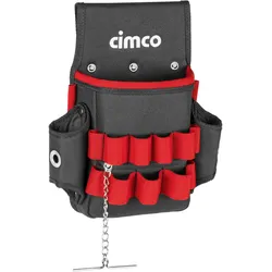Cimco, Werkzeugkoffer, Grosse Elektrikergürteltasche 170610 (11 Teile)