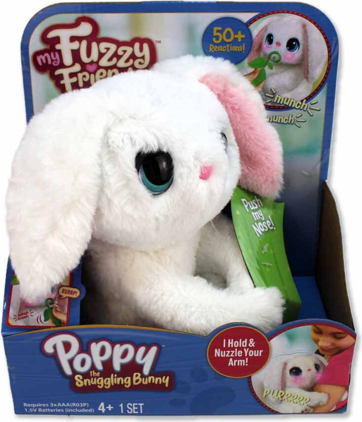 My Fuzzy Friends Bunny interaktief knuffeldier van Bemiro