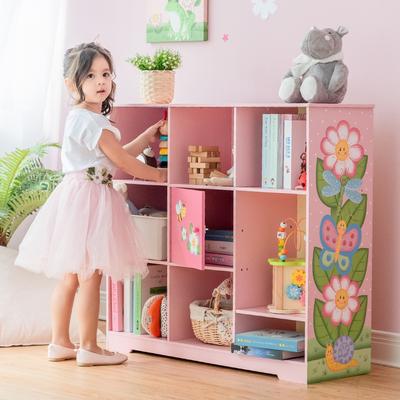 Fantasy Fields by Teamson Kids Fantasy Fields - Magic Garden Adjustable Cube Bookshelf