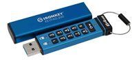 Kingston 64gb ironkey keypad 200 fips 140-3 lvl 3 pending aes-256 encrypted