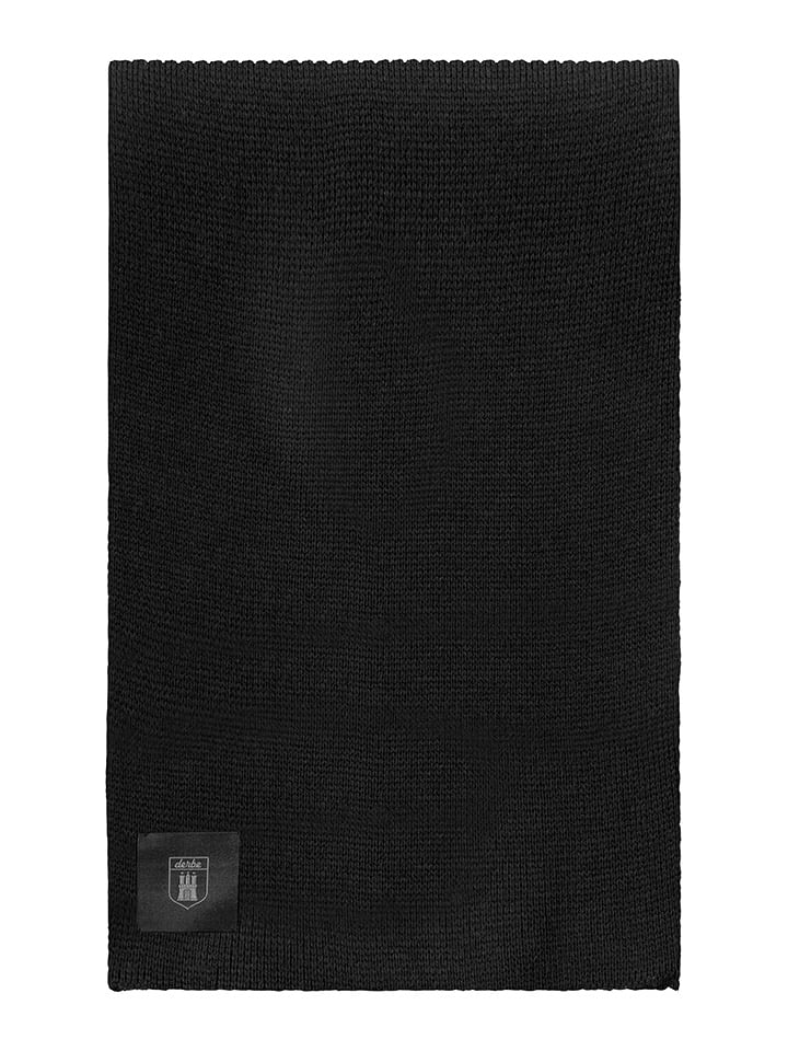 Derbe Schal in Schwarz - onesize