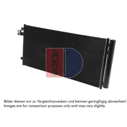 Kondensator Klimaanlage AKS DASIS 052041N für BMW 3er
