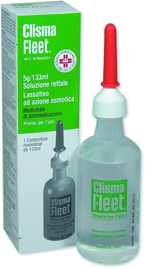 Casen Recordati Clisma Fleet 21,4g/9,4g soluzione rettale pronto per l’uso 133ml