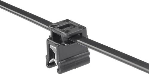 HellermannTyton 150-76099 T50ROSEC4A-MC5-BK-D1 Kabelbinder 200mm 4.60mm Schwarz Kabelbündelung quer der Montage, Kabelbündelung