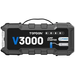 Schneider Electric, Starthilfe, TOPDON Car Jump Starter V3000 (3000 A, 24000 mAh)