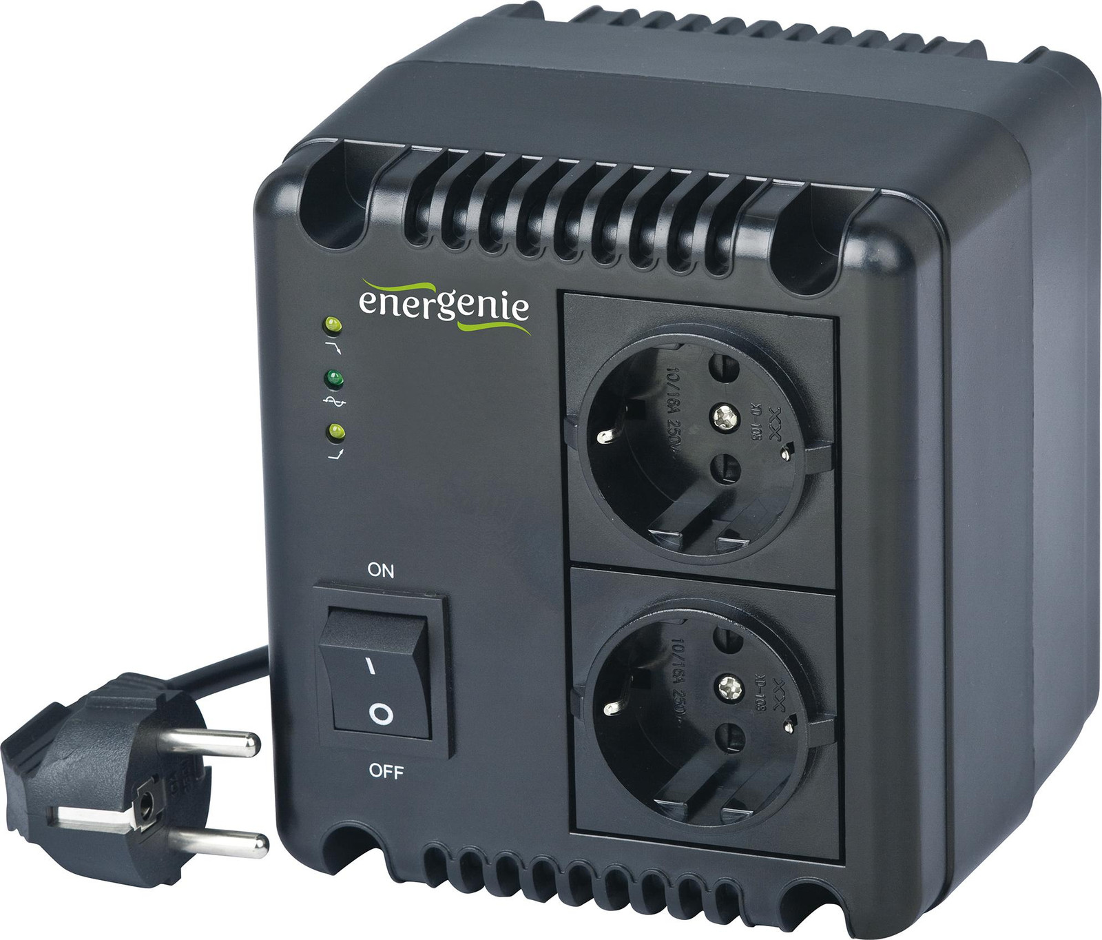 Gembird EnerGenie EG-AVR-1001 Interactieve UPS (onderbrekingsvrije stroomvoorziening)
