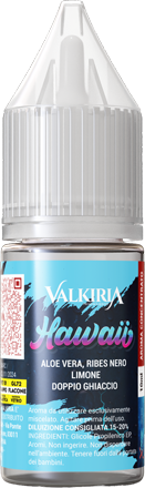 Valkiria Hawaii Xtreme Aroma Concentrato 10ml Aloe Limone Ribes Ghiaccio