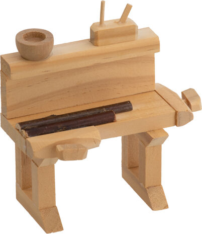 Miniatur "Werkbank", 10 x 10 x 4 cm