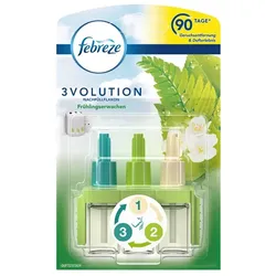 Febreze 3Volution Nachfüllflakon Frühlingserwachen 20 ml gegen Geruchsblindheit, 3 Düfte wechseln alle 45 Minuten