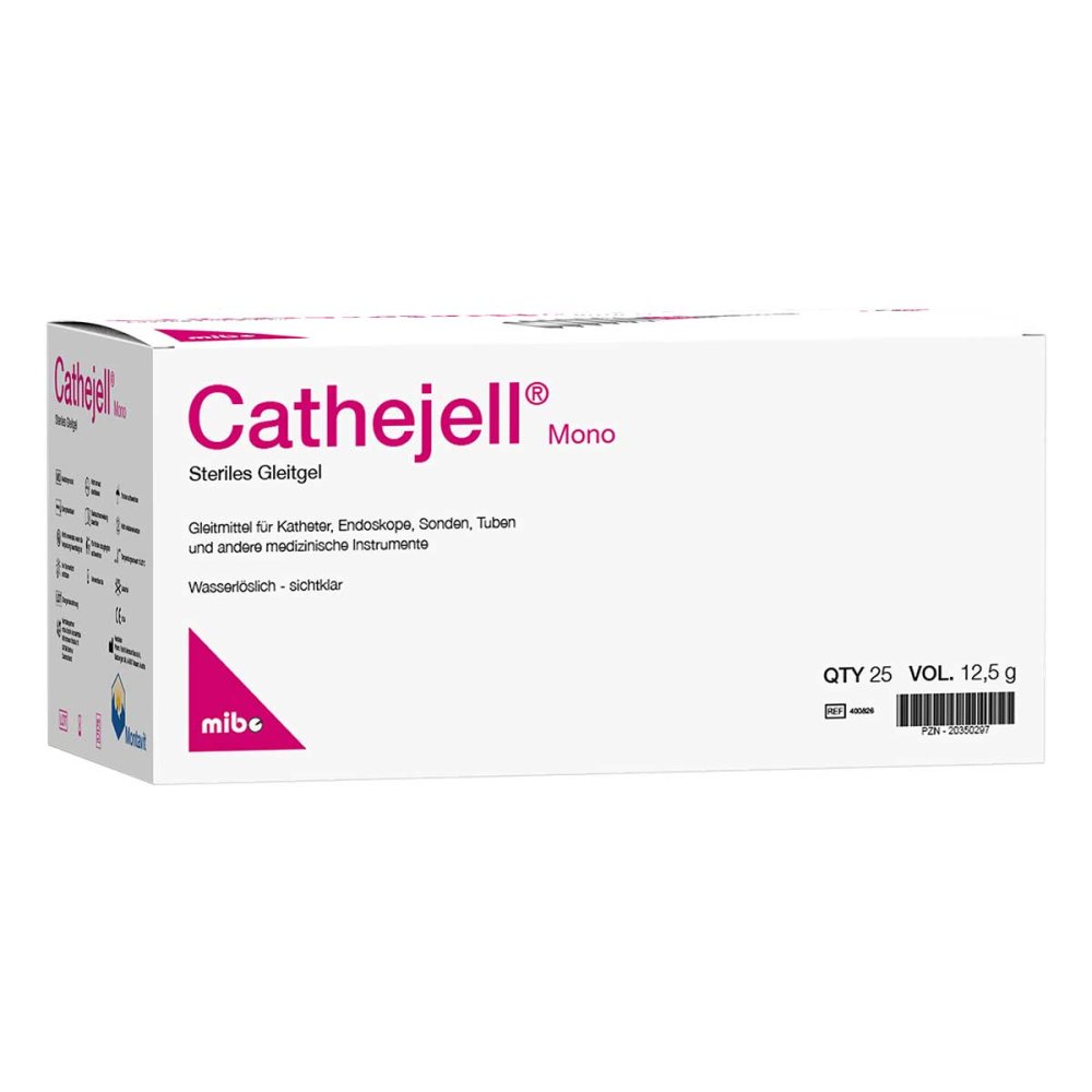 MIBE GmbH Arzneimittel Cathejell Mono Steriles Gleitgel Zhs 12,5 G 20350297