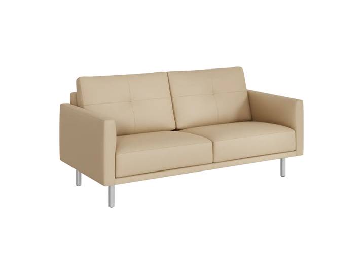 Einzelsofa I-Monia, Intertime, rancho beige la, Leder