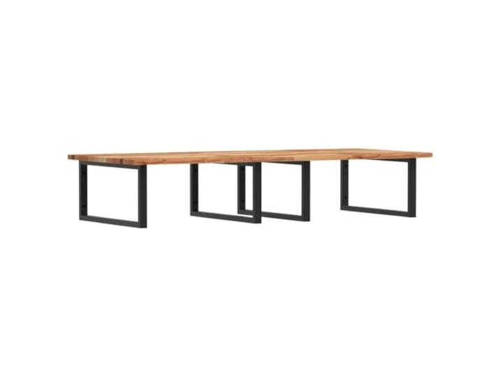 Heofavd Waschbeckenregal 140x60 cm Akazienholz Waschtisch Konsole
