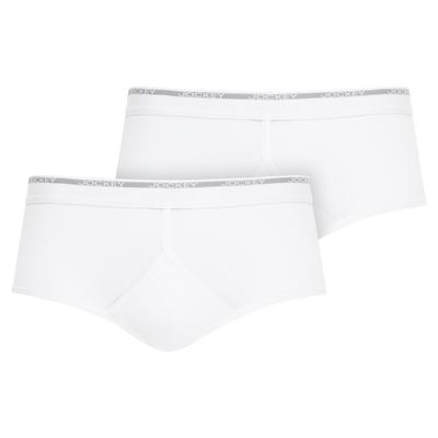 Slip JOCKEY "Modern Classic 1850", Herren, Gr. XL, Feinripp, weiß, Feinripp, Obermaterial: 100% Baumwolle, unifarben, Unterhosen Slip, mit Eingriff, atmungsaktiv, Stretchbund