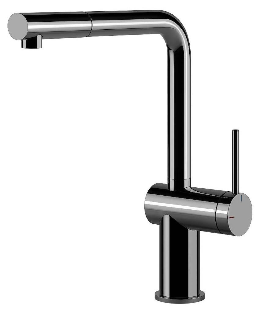 Foster Iota, Standard, Messing, Messing, Hebelgriffe, Einzelbild, Keramisches Scheibenventil