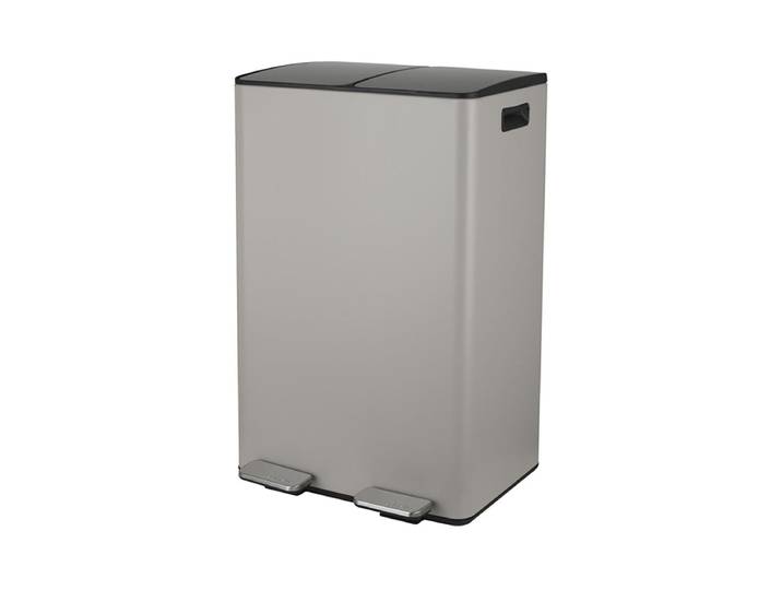 Spirella Aliya Abfallbehälter 2x30l Taupe
