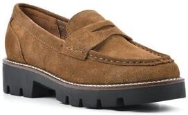 Women's Gunner Loafers by White Mountain in Brown Suede (Size 7 M)