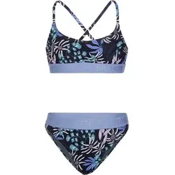 BRUNOTTI Kinder Bikini Edit-Print Girls Bikini, Größe 140 in Blau Blau