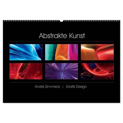 Abstrakte Kunst (Wandkalender 2027 DIN A2 quer), CALVENDO Monatskalender