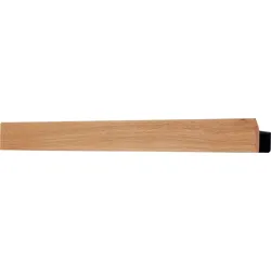 Flex Wandregal 60 cm schwarz Eiche hell magnetisch