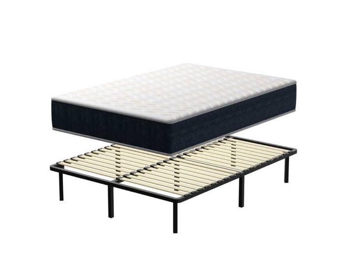 Ensemble Matelas et Sommier 140x190 Lit 140x190 avec Sommier et Matelas Matelas 140x190x28cm