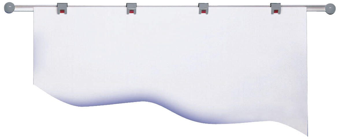 MAUL Planhalter 104.5 cm Wandmontage grau 6251085