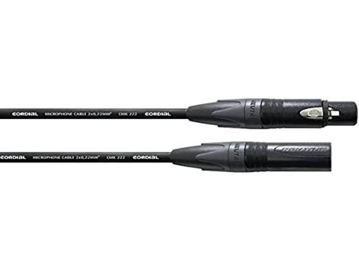CORDIAL Microfoonkabel Peak Neutrik XLR 1,5 m