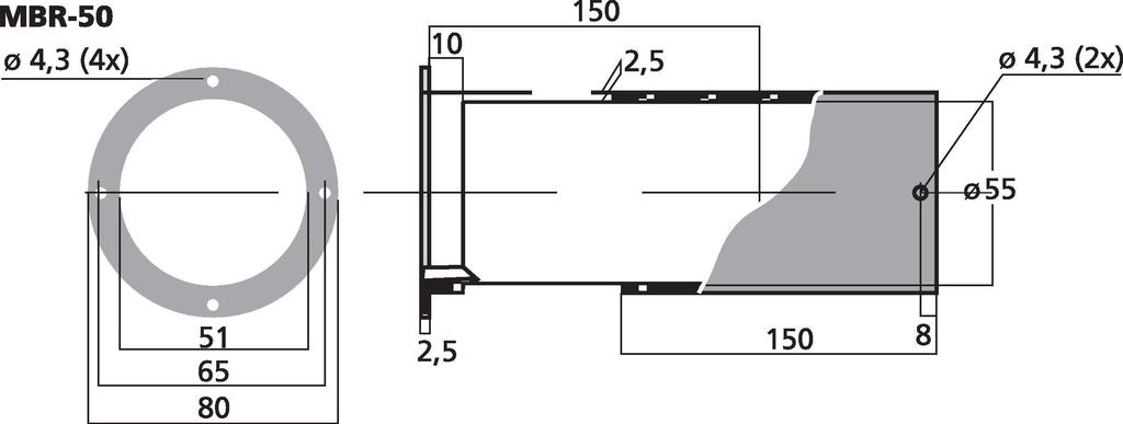 MONACOR MBR-50