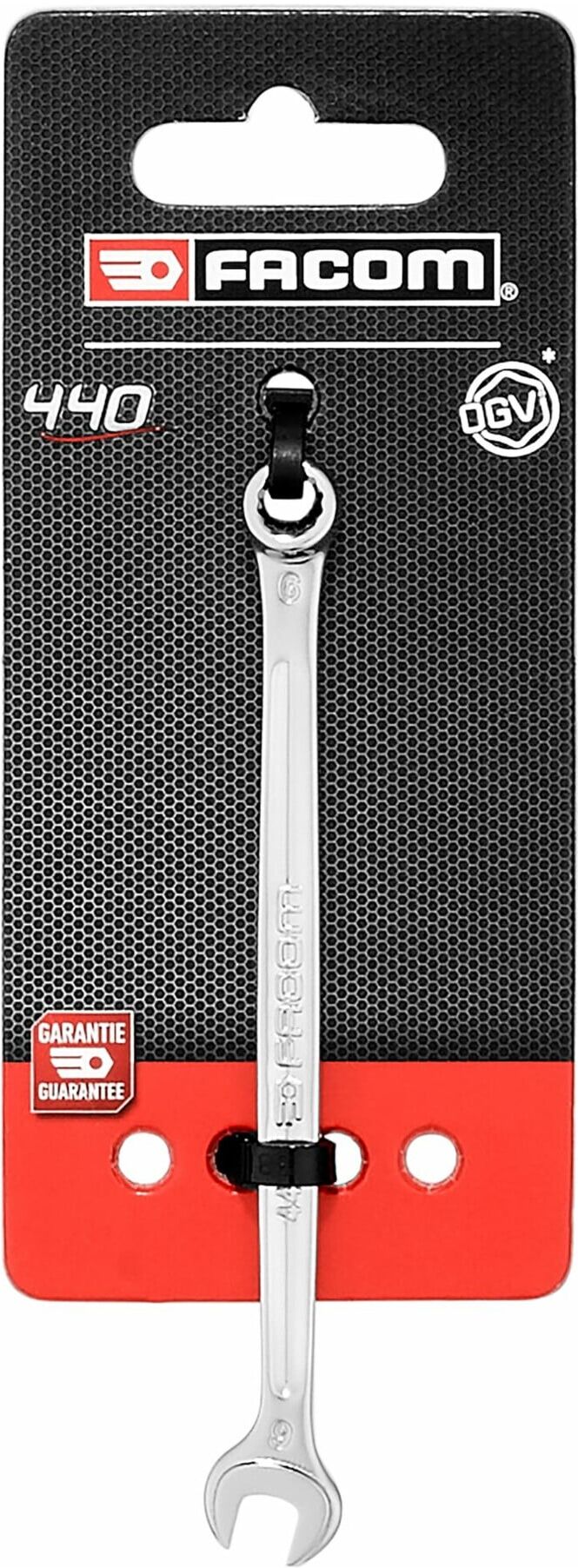 Facom Ring-Maulschlüssel 440 6mm, SB-verpackt (440.6PB)