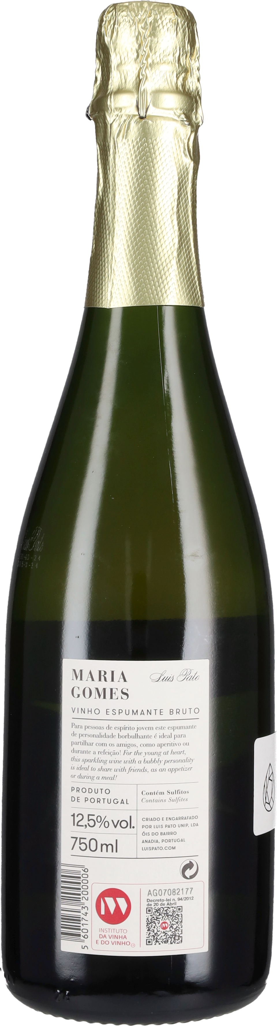 Pato Luis Maria Gomes Sparkling Brut Luis Pato