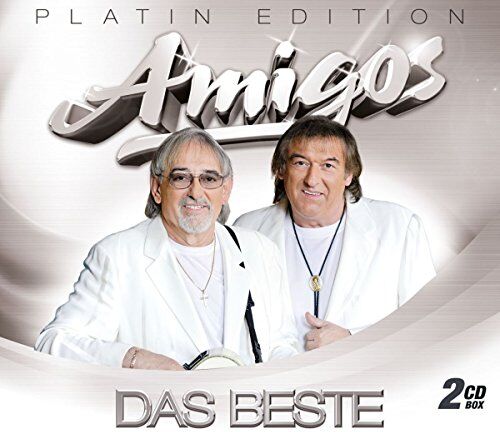 Amigos - Das Beste - Platin-Edition (2 CDs mit großen Erfolgen der Amigos) inkl. den Hits: Ich geh für dich durchs Feuer, Dann kam ein Engel, Das weiße Schiff verlässt den Hafen - Preis vom 12.10.2026 11:37:12 h