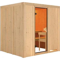 Karibu Sauna Sodin-ohne Ofen-Ohne Dachkranz