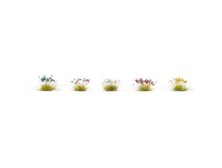 NOCH 6800 vloerdesignset bloemenweide rood, blauw, geel, roze, wit