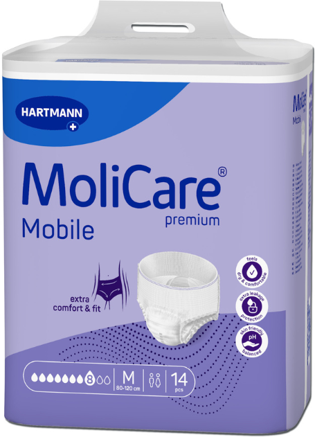 MoliCare Premium Mobile 8 Gotas Tam M 14 unidades