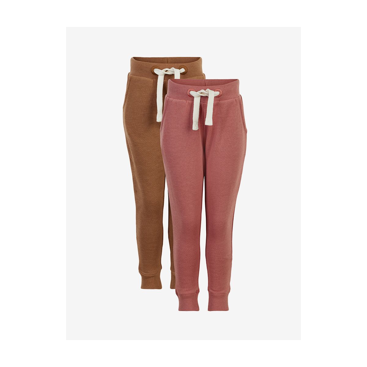 Minymo Basic 37 -sweat Pant (2-pack) canyon rose (411) 92 3937-411-92
