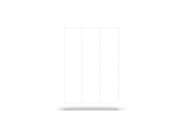 Weißes Hängeregal MDF Lackiert Signal­weiß RAL&nbsp;9003