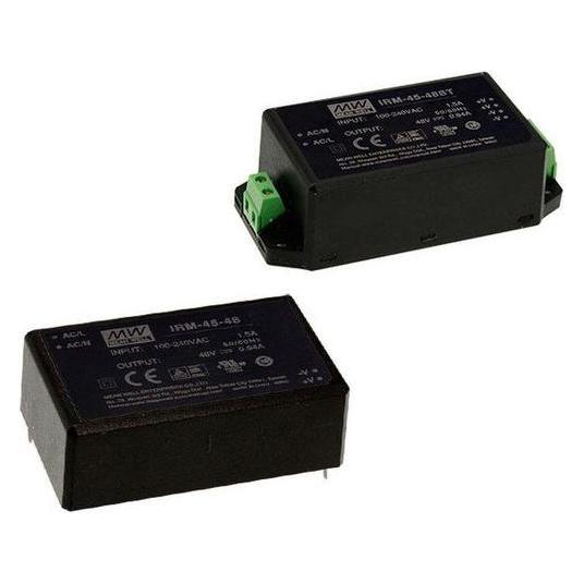 MeanWell MEAN WELL IRM-45-5 Netzteil 45 W Schwarz (IRM-45-5) (IRM-45-5)