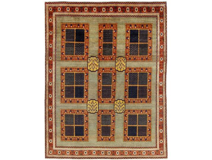 Perser Gabbeh Loribaft Teppich 242x316 Handgeknüpft Modern Orientteppich Perserteppich Wolle