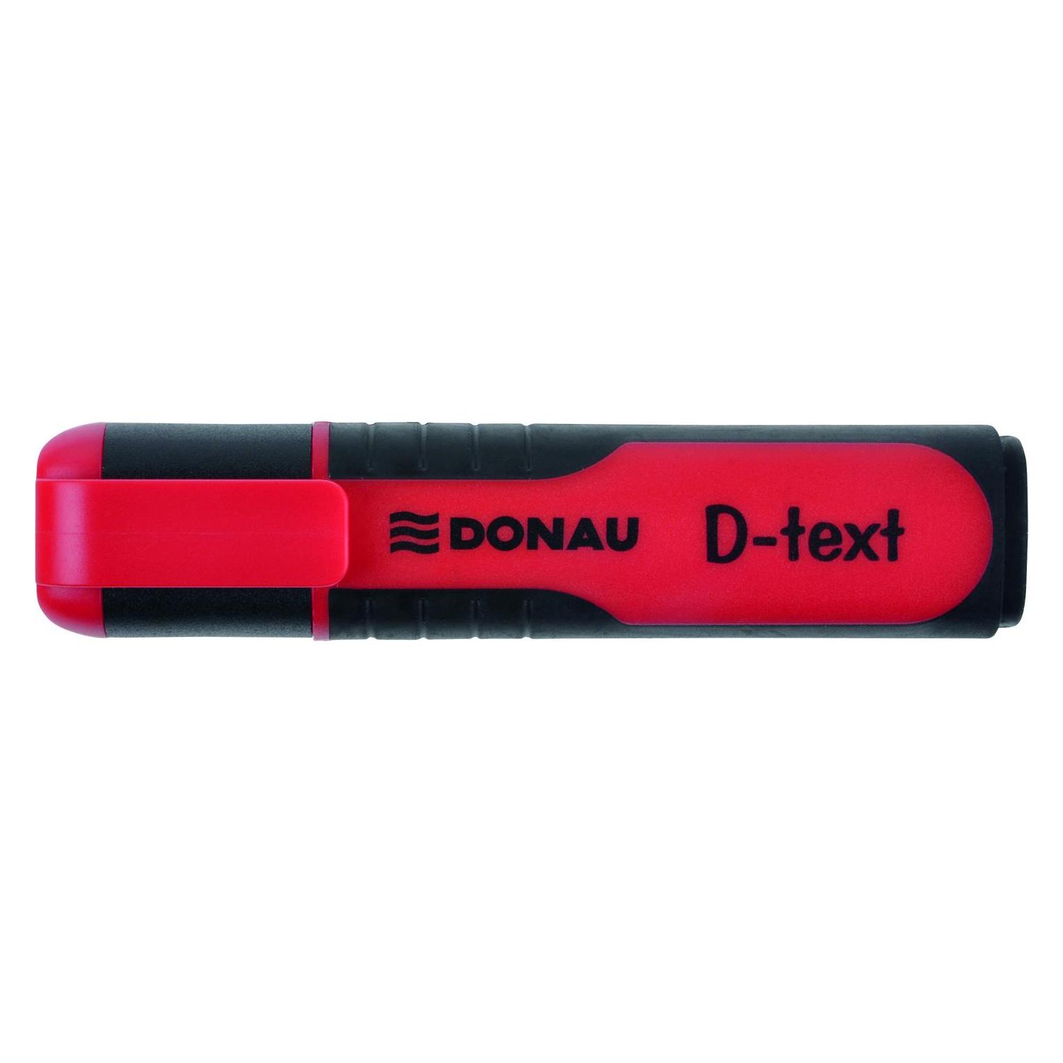 Donau Textmarker d-text, 1-5mm (strich), rot (41312089)