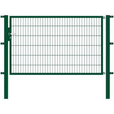 Zauneinzeltür ALBERTS "Flexo", grün, B:200cm H:120cm, Stahl, Tore, 200 cm Breite, in versch. Höhen